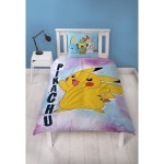 Set husă de pătură Pokémon Multicolor Pat 140 2 Piese