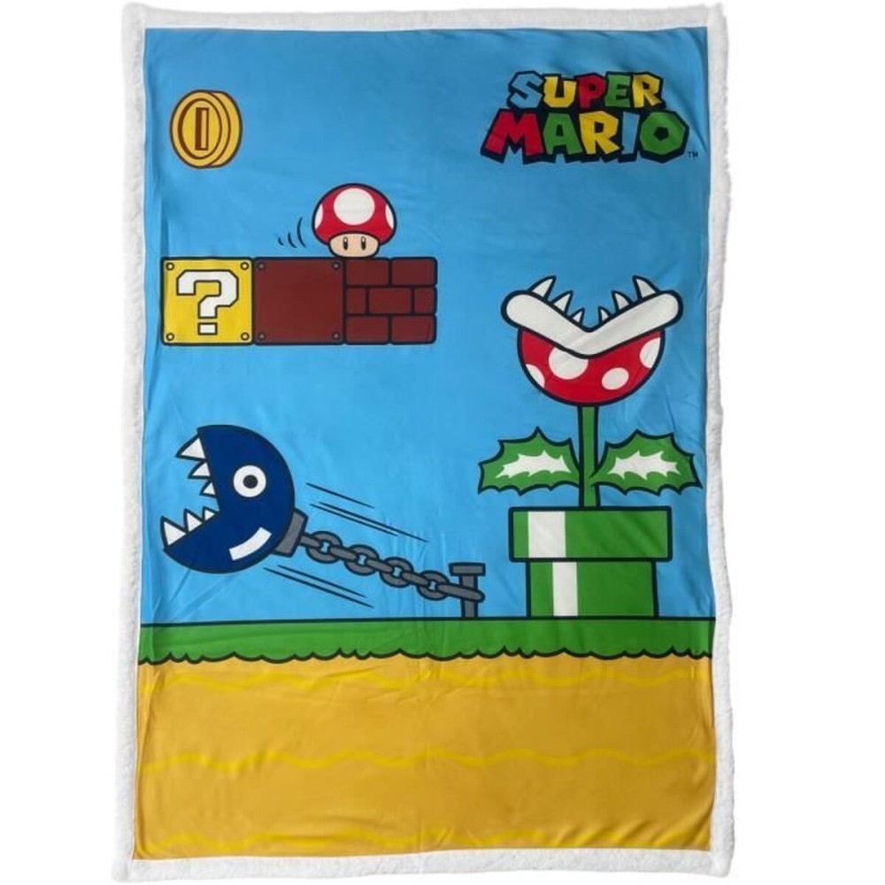 Pătură Mario Bros 31 x 8 x 31 cm Multicolor Imagini scoțiene