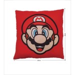 Pernă Mario Bros 39 x 3 x 41 cm Multicolor Poliester Imprimat Infantil