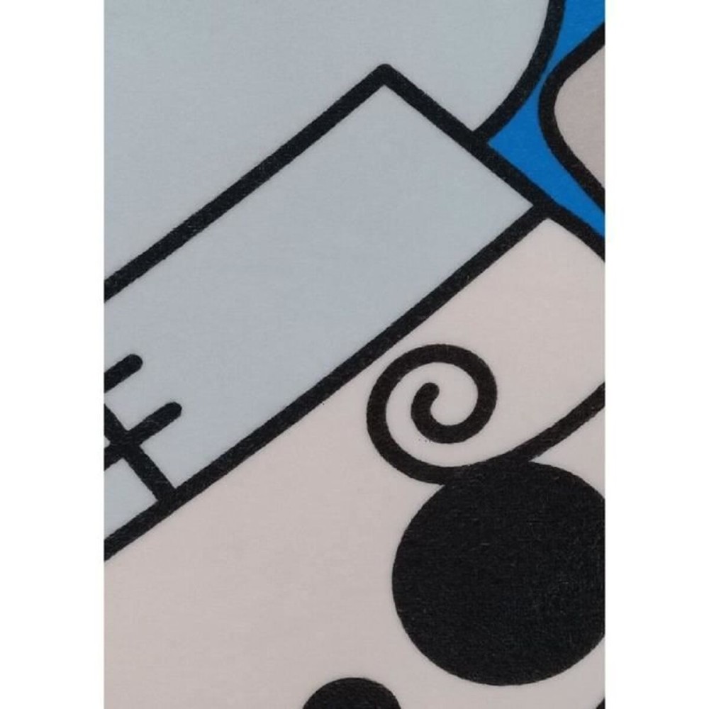 Pernă One Piece Galben Negru Poliester Imprimat