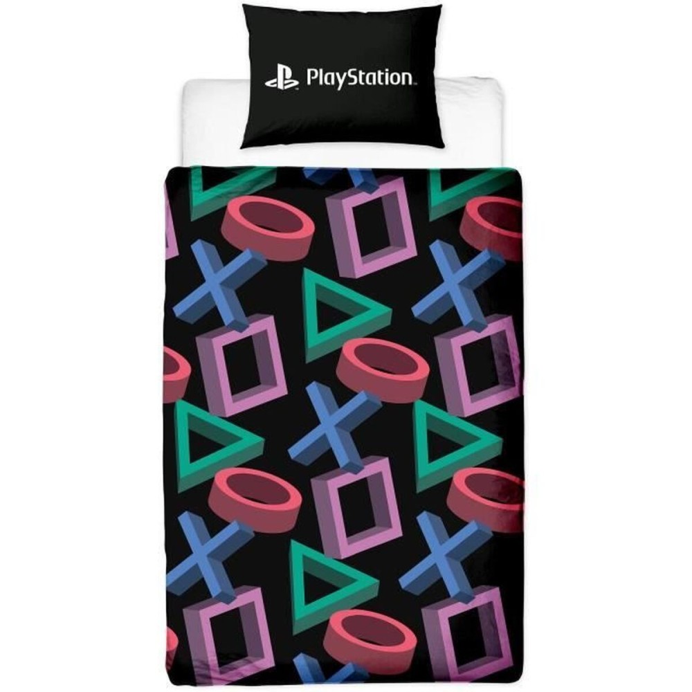 Set husă de pătură Playstation Multicolor Pat 140 2 Piese