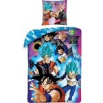 Set husă de pătură Dragon Ball 25 x 5 x 29 cm Multicolor Pat 140 2 Piese