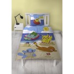 Set husă de pătură Pokémon Multicolor Pat 140 2 Piese
