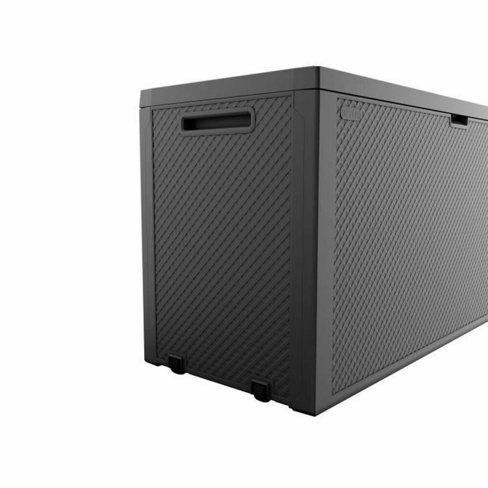 Cufăr pentru aer liber Keter Emily Gri închis Rășină Plastic (118 x 45 x 58 cm)