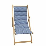 Lehátko Jardin Prive Fjord Albastru 106 x 55 x 95 cm