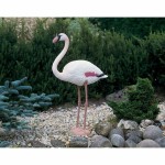 Figurină decorativă de grădină Ubbink Rășină Flamingo roz
