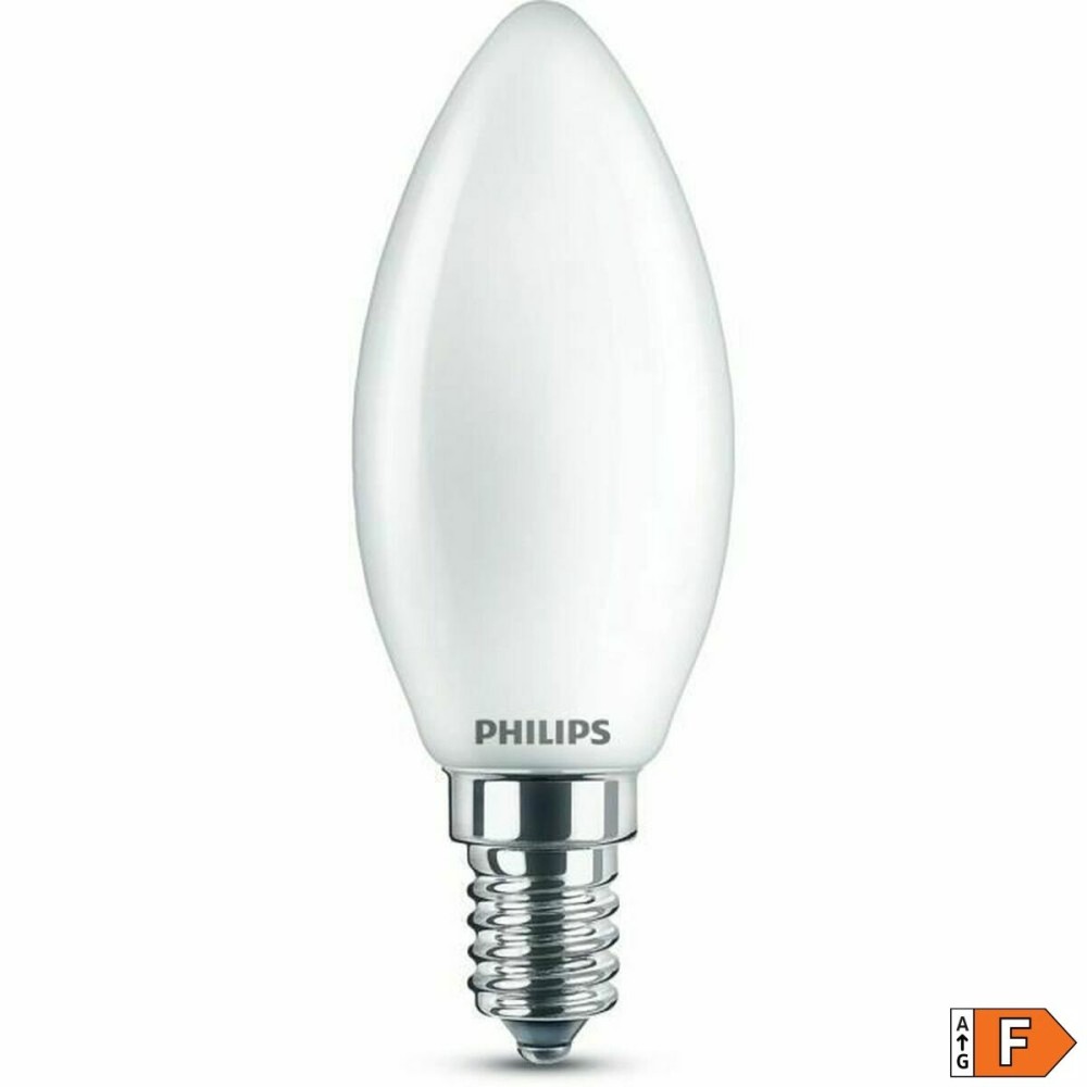 Bec LED Lumânare Philips Equivalent  40 W Multicolor E14 F 4,3 W (2700k)