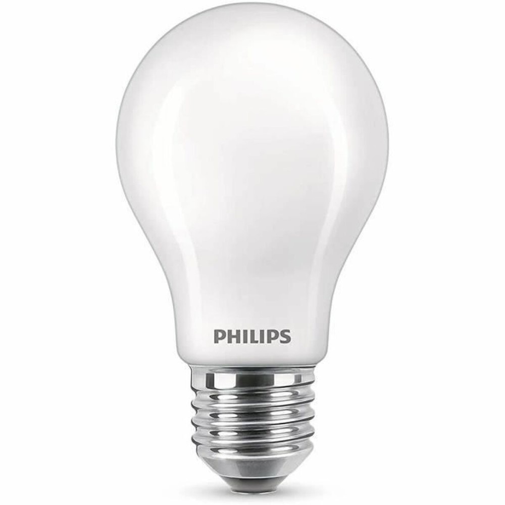 Bec LED Philips Classic Standard 60 W Alb E E27 (2700 K) (2 Unități)
