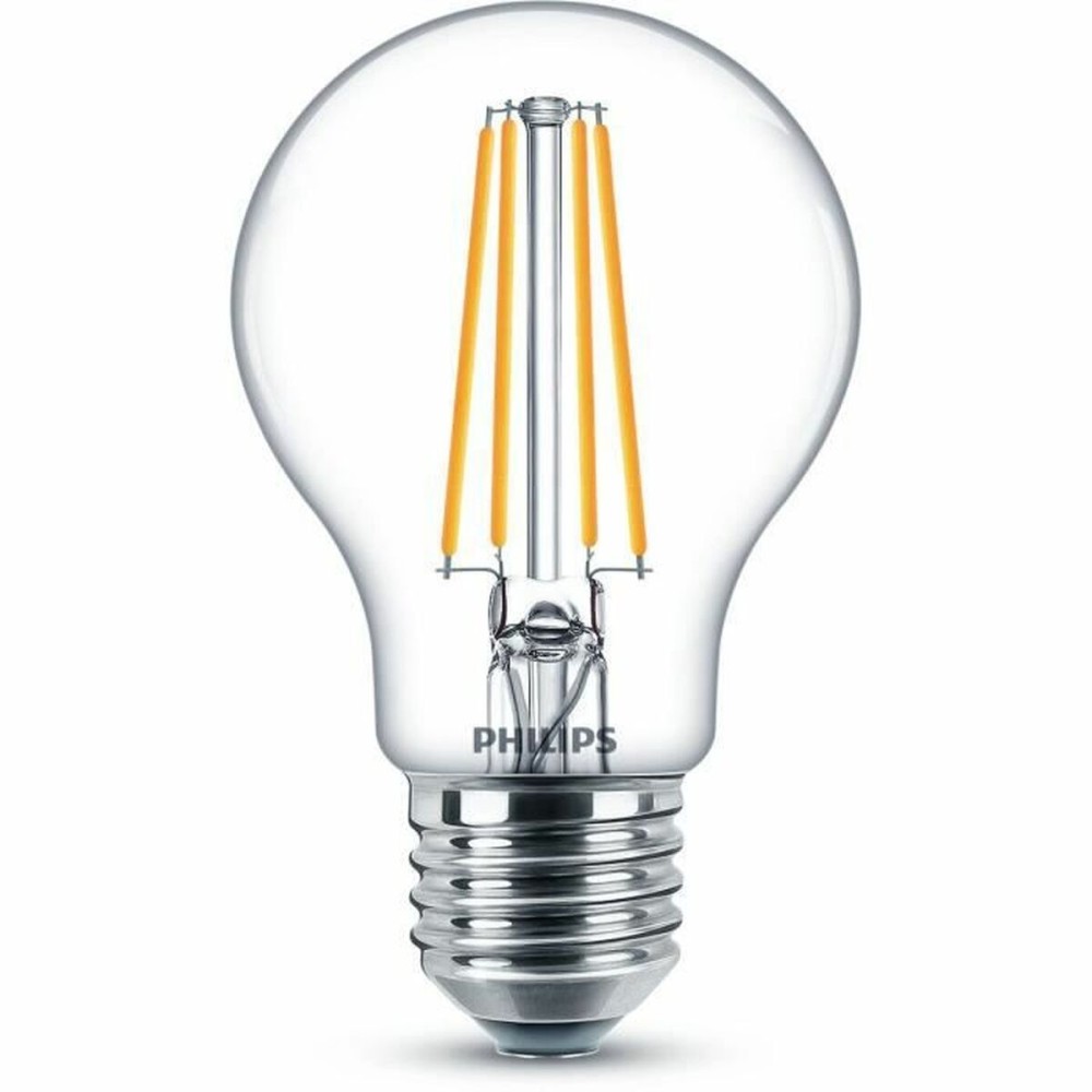 Bec LED Philips Classic 60 W Alb E E27 (2700 K) (2 Unități)