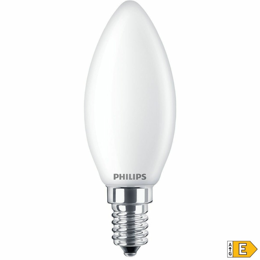 Bec LED Lumânare Philips Equivalent  60 W E14 E (2700k)