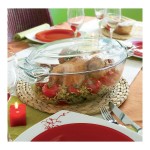 Vas pentru Cuptor Pyrex 1040712 Alb Transparent Sticlă Temperată 6 L 4,5 g 4,5 L
