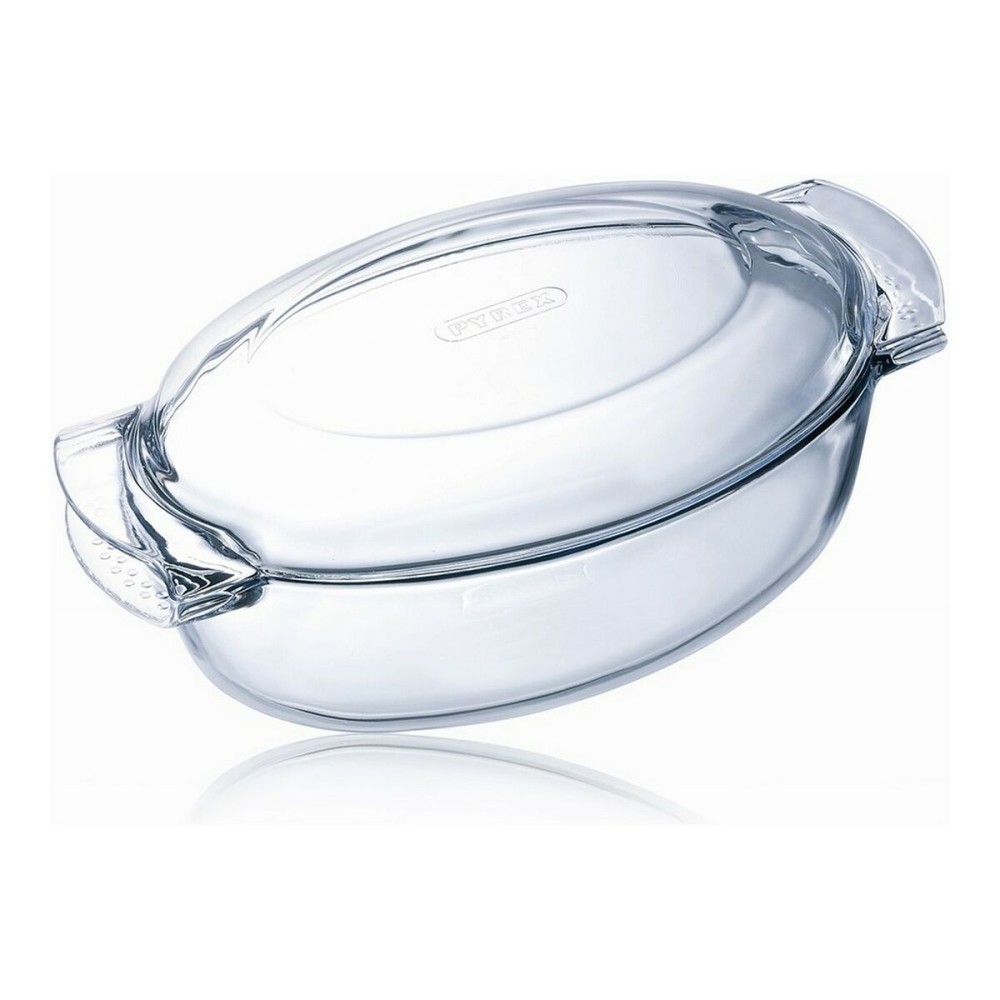 Vas pentru Cuptor Pyrex 1040712 Alb Transparent Sticlă Temperată 6 L 4,5 g 4,5 L