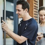 Lacăt cu cheie Nuki   Dreptunghiular