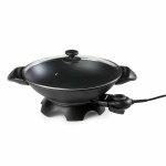Tigaie Wok DOMO DO-8708W 2000 W 5 L Negru