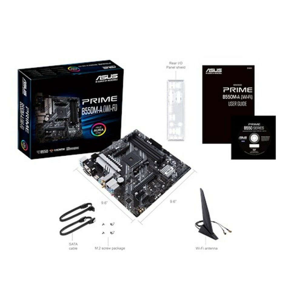 Placă de Bază Asus PRIME B550M-A mATX AM4     AMD AM4 AMD AMD B550