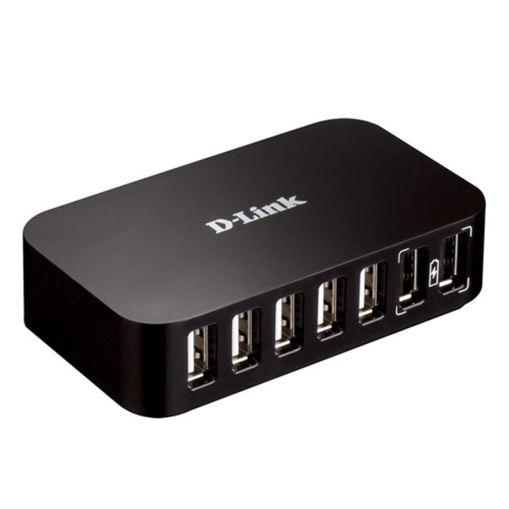 Hub USB D-Link DUB-H7/E USB 2.0 Negru