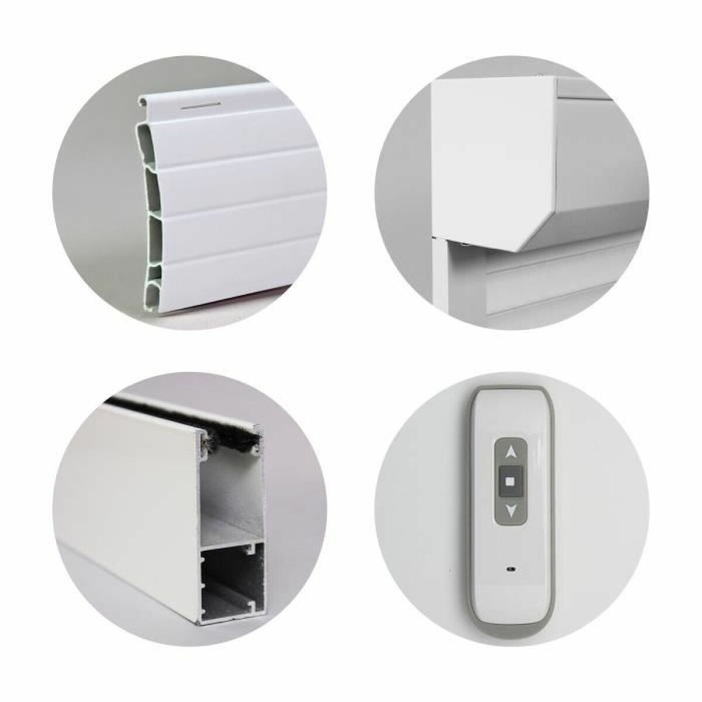 Jaluzele Alb PVC Aluminiu 155 x 120 cm