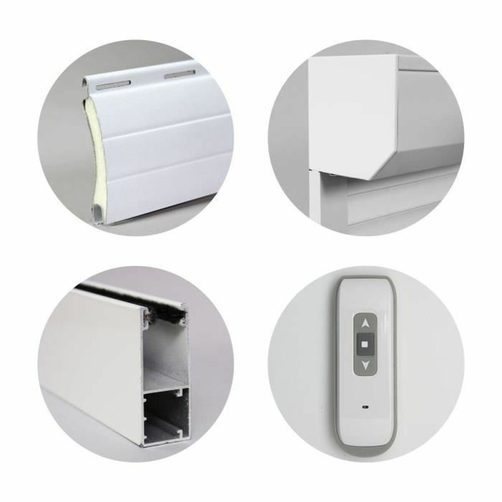 Jaluzele Alb Aluminiu 140 x 120 cm