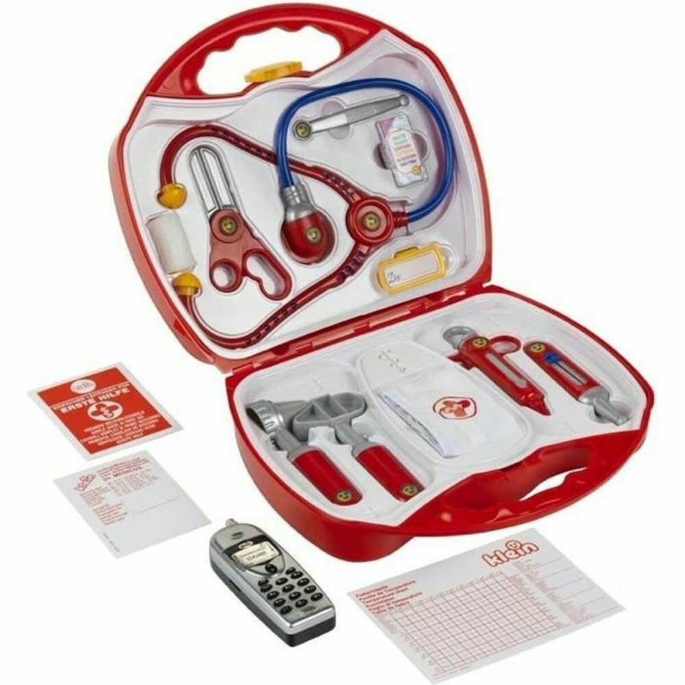 Trusă medicală de jucărie cu accesorii Klein Doctor Case