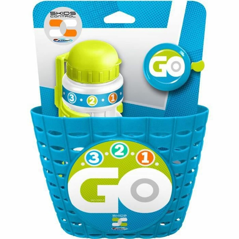 Set de accesorii Stamp Skids Control Combo Ciclism Albastru