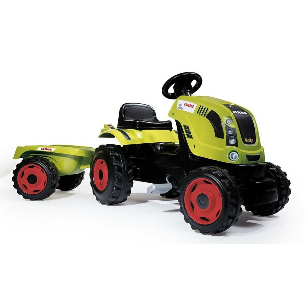 Tractor cu Pedale Smoby Claas Pedal Ride on Tractor Galben