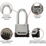Lacăt cu cifru Master Lock M176EURDLH 56 mm Oțel
