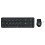 Tastatură și Mouse Bluestork Easy Slim AZERTY Negru Franceză