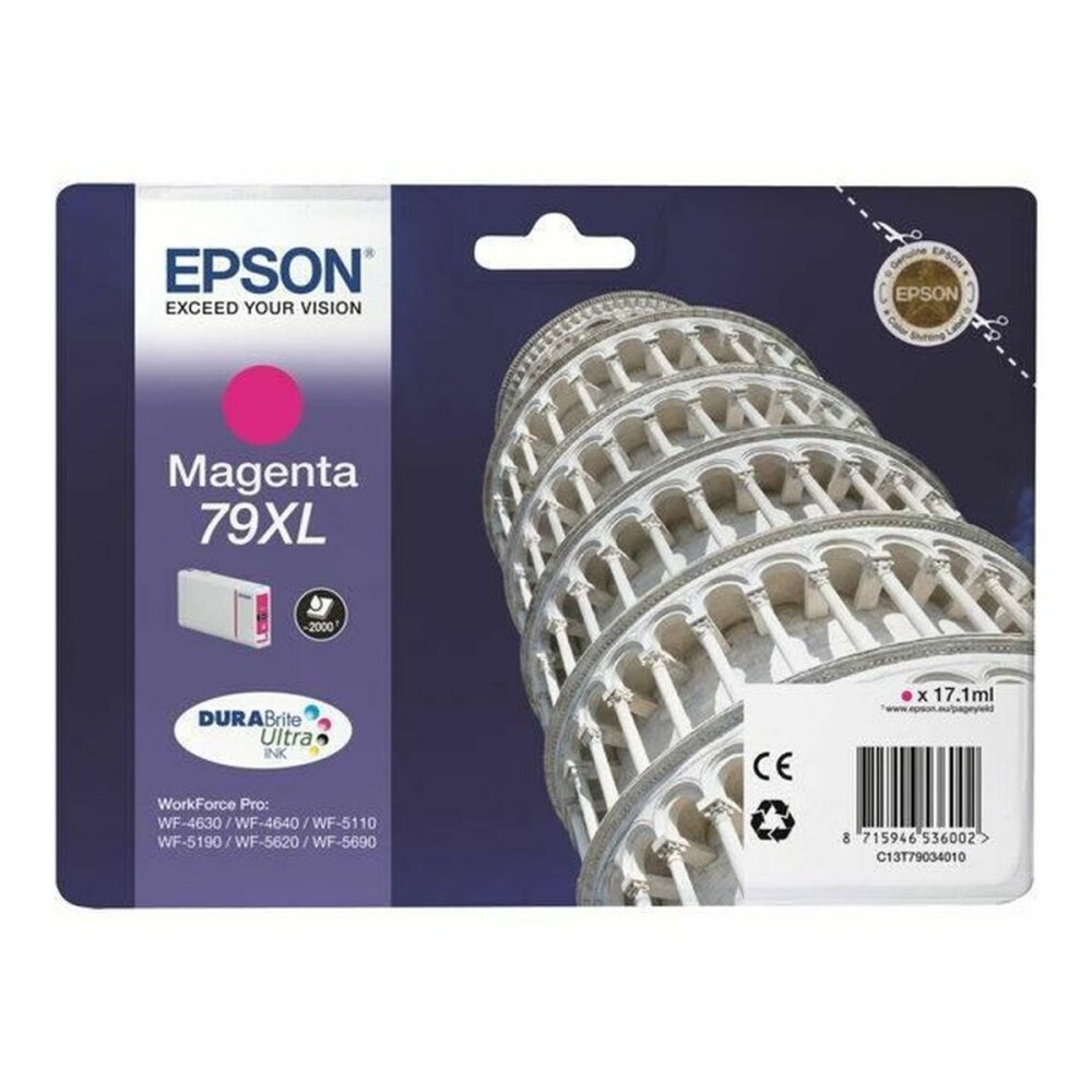 Cartuș cu Cerneală Originală Epson 79XL Pisa Tower Magenta
