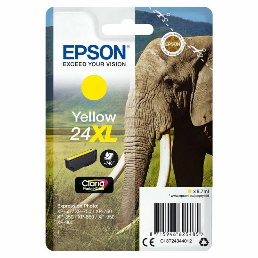 Cartuș cu Cerneală Originală Epson 8,7 ml-10 ml Galben