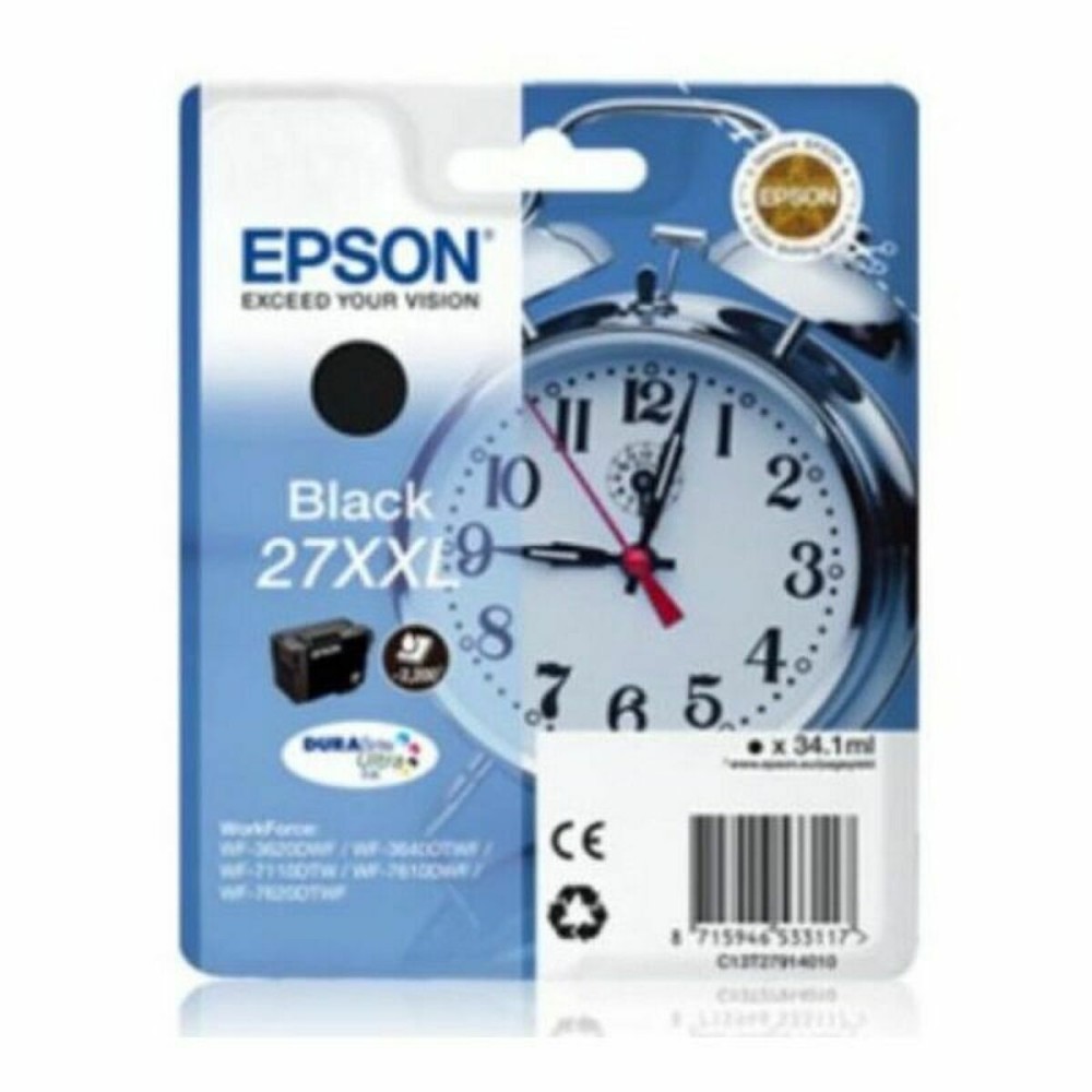 Cartuș cu Cerneală Originală Epson C13T27914012 Negru