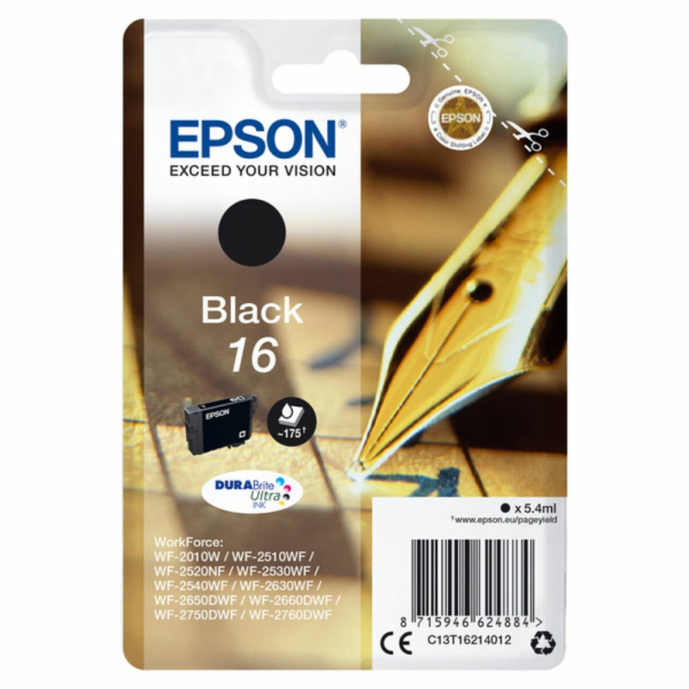 Cartuș cu Cerneală Originală Epson 16 Negru