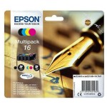 Cartuș cu Cerneală Originală Epson Multipack 16 Galben Negru Cyan Magenta