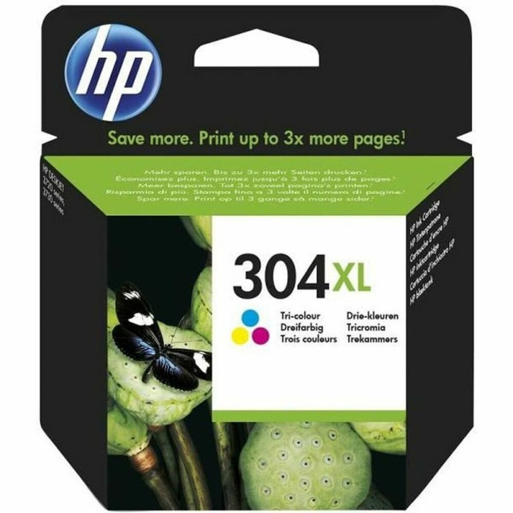 Cartuș cu Cerneală Originală HP 304XL Galben Magenta 7 ml