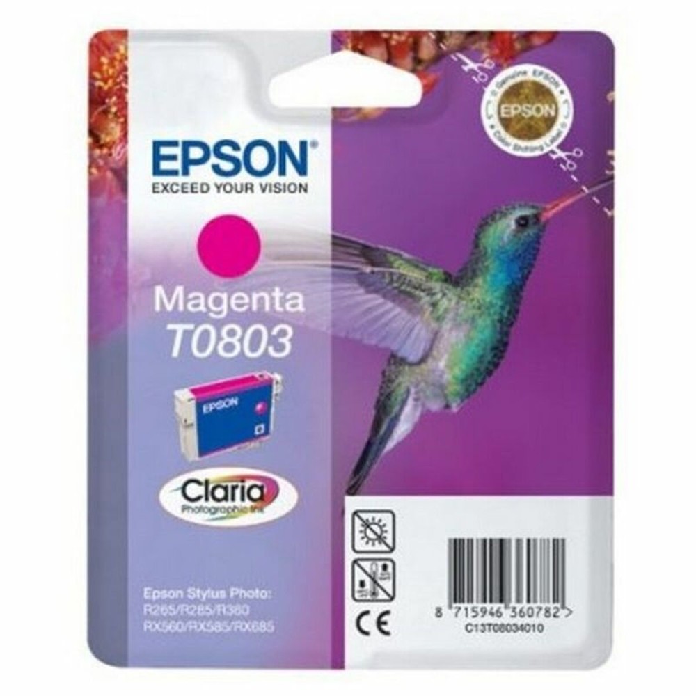 Cartuș cu Cerneală Originală Epson C13T08034011 Stylus Photo R360 Magenta