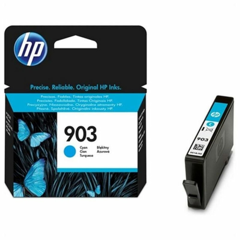 Cartuș cu Cerneală Originală HP 903 Albastru Negru Cyan