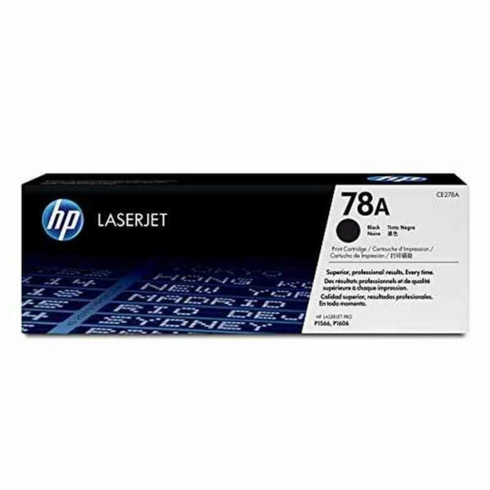 Toner Original HP ce278a Negru Multicolor