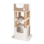 Suport de Ascuțit Gheare pentru Pisici Trixie Lucano Copac Sisal Alb (110 cm)