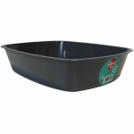 Nisip pentru pisici Aimé Negru 43 x 31 x 10 cm Plastic