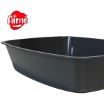 Nisip pentru pisici Aimé Negru 43 x 31 x 10 cm Plastic