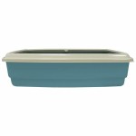Nisip pentru pisici Aimé Albastru Plastic 54 x 40 x 14 cm