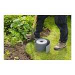 Gard pentru grădină Nature Gri Polietilenă 7,5 cm x 10 m