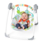Scaun Balansoar Ingenuity Compact portable swing Multicolor animale