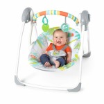 Scaun Balansoar Ingenuity Compact portable swing Multicolor animale