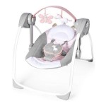 Scaun Balansoar Ingenuity Compact Swing - Flora Roz deschis