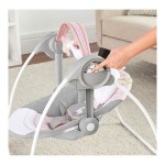 Scaun Balansoar Ingenuity Compact Swing - Flora Roz deschis