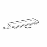 Farfurie pentru ghiveci Elho Maro Gri Maroniu Ø 45 x 2,8 cm