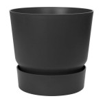 Ghiveci Elho Greenville Negru Plastic Rotund Rotundă Ø 40 cm Ø 39 x 36,8 cm