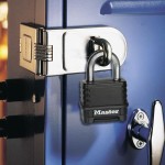 Lacăt cu cifru Master Lock M178EURD Oțel Zinc Negru
