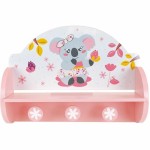 Cuier de perete Fun House Roz Lemn MDF (33 x 46 x 15 cm)