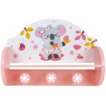 Cuier de perete Fun House Roz Lemn MDF (33 x 46 x 15 cm)